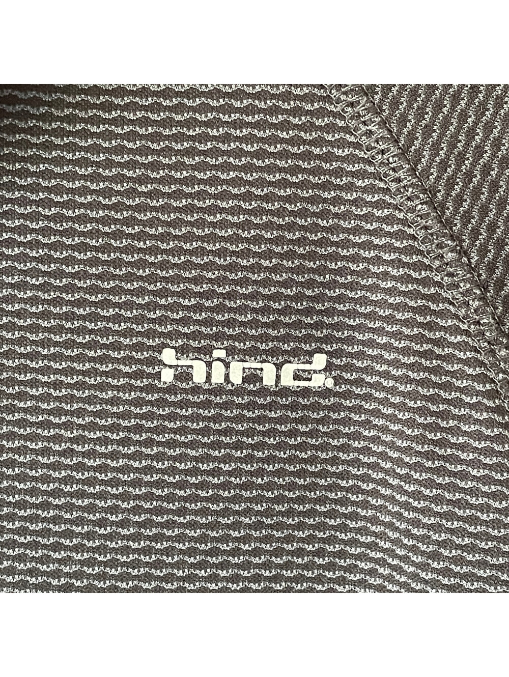 Hind Men's MED Black LS 1/4 Zip Activewear PLEASE READ! - Picture 3 of 13